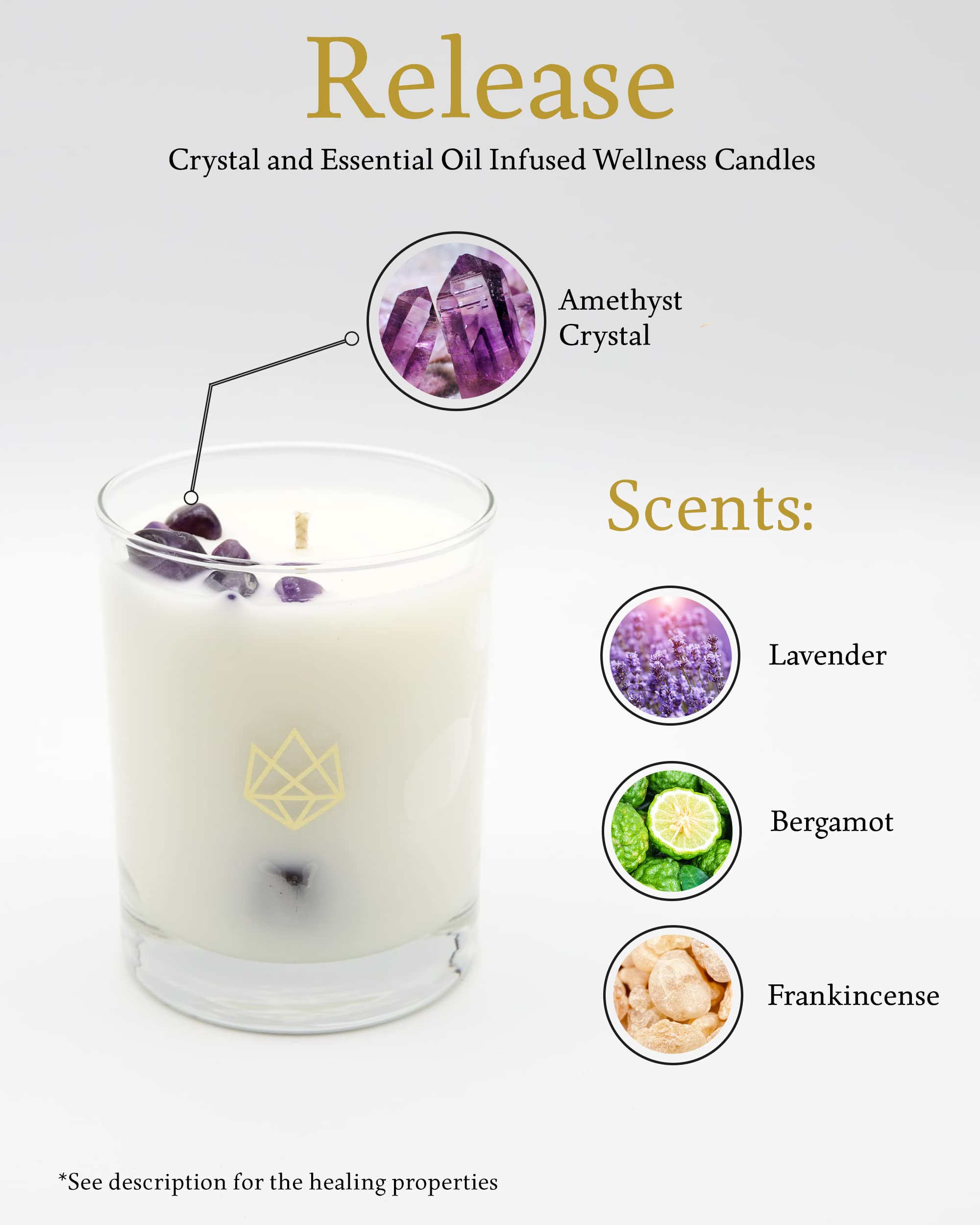 Aluminate Life coconut wax candle with clean burn.