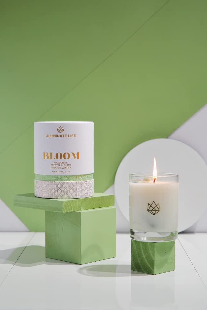 Aluminate Life Eco-friendly wicks deliver a non-toxic, steady burn.