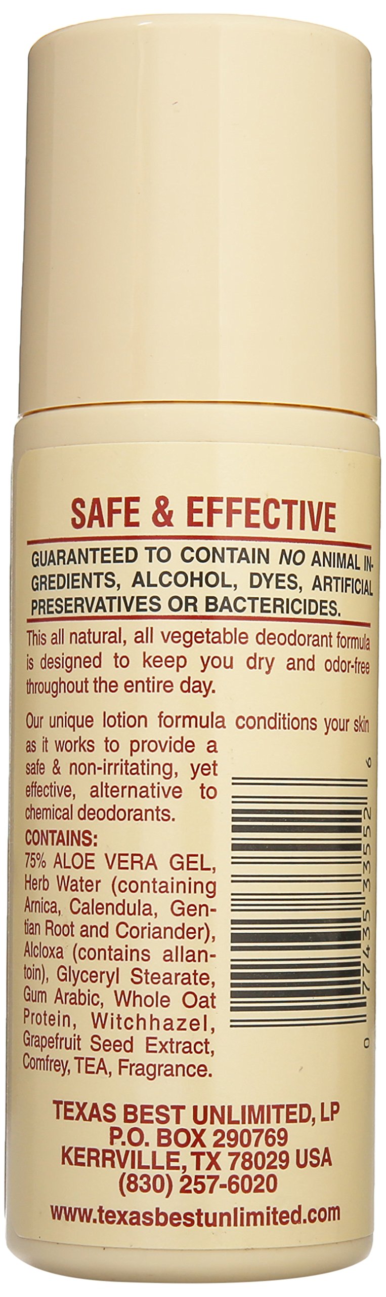 Alvera roll-on deodorant being applied to underarms showing gentle, non-irritating formula.