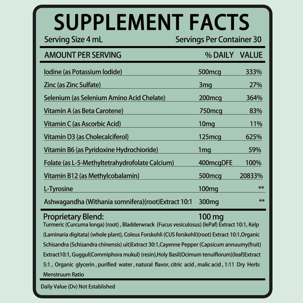 Alzclipp Actora ingredient-palette showcases key minerals.