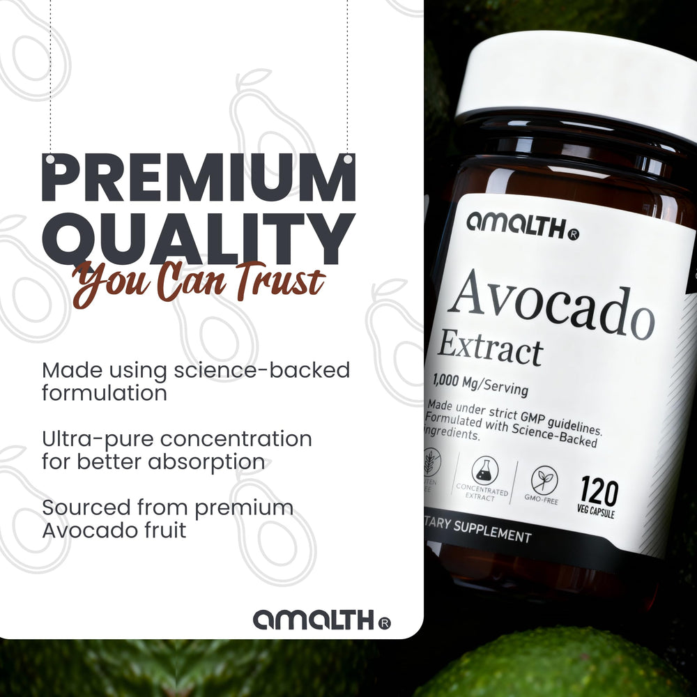 AMALTH GMP quality seal visible on packaging emphasizing manufacturing standards
