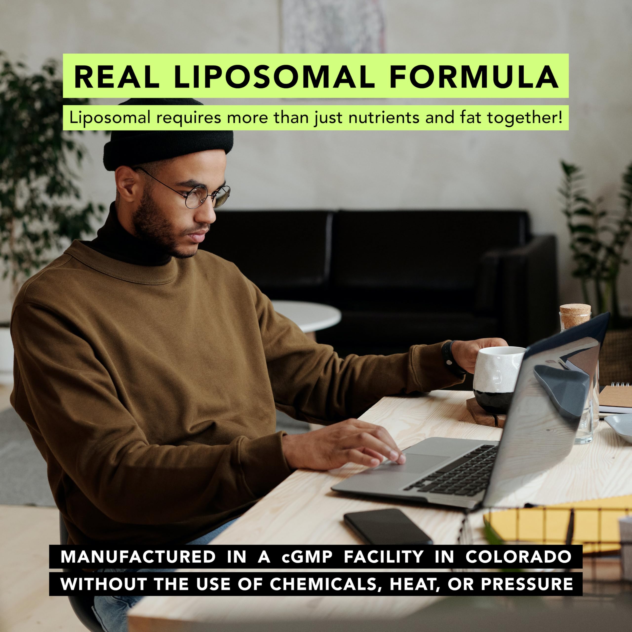 AMANDEAN Liposomal Glutathione dropper cap signaling precise dosage