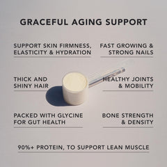 AMANDEAN collagen scoop for quick, convenient daily dosing