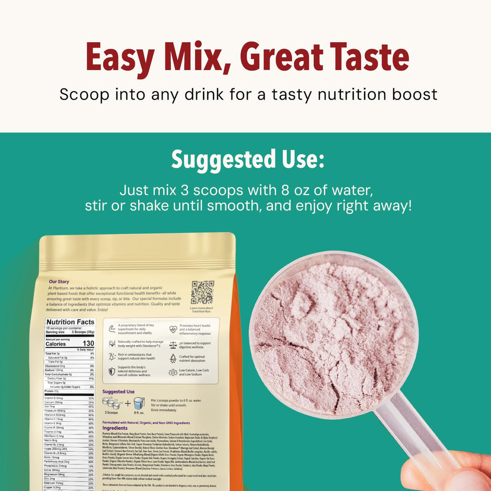 AMAXI Plantium gluten-free dairy-free label signals clean ingredients