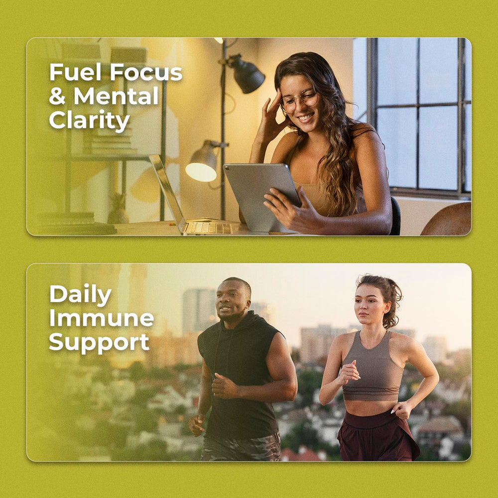 Amazing Botanicals Kannaflow 60-count packaging highlights vegan and non-GMO convenience.