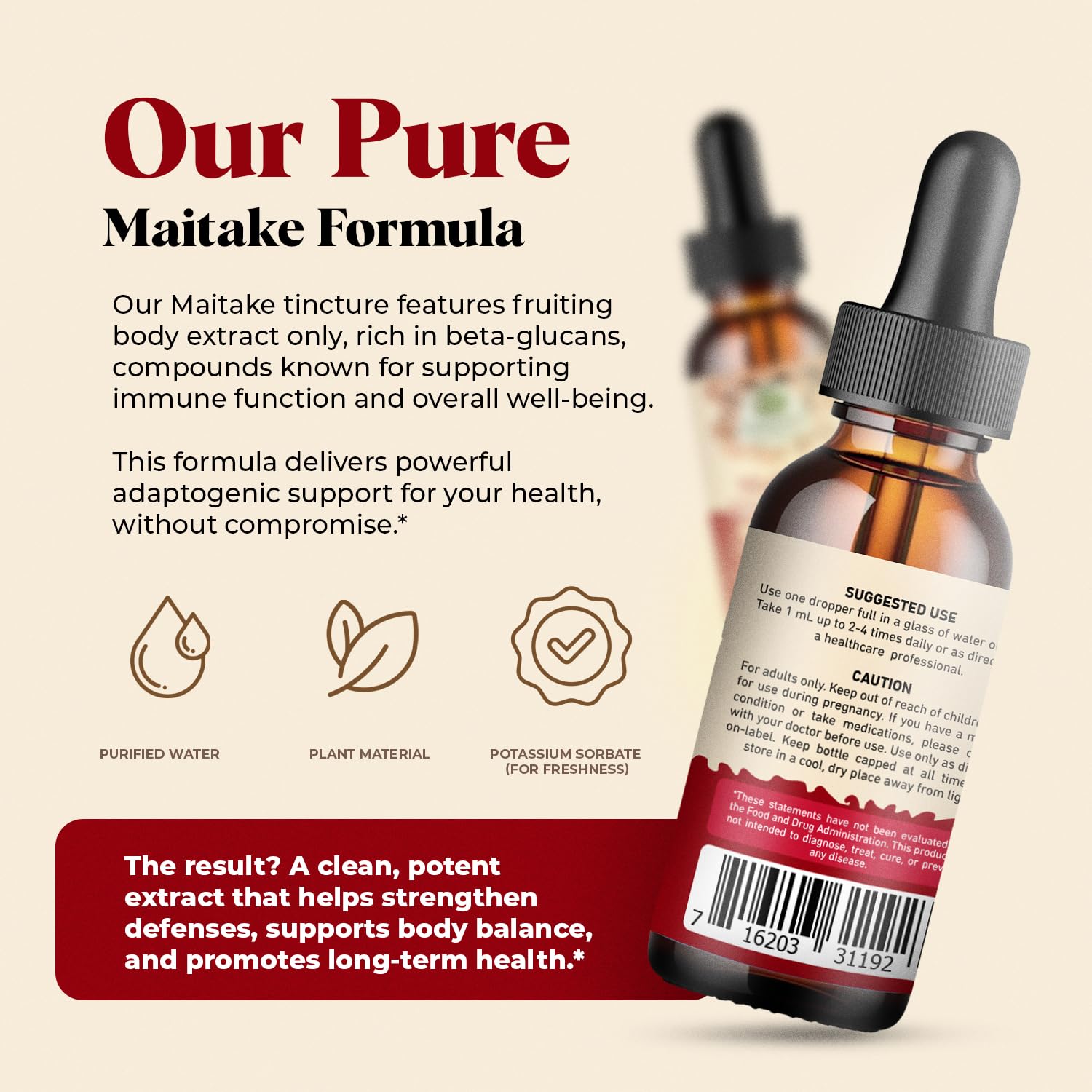 Liquid drops in a glass for quick absorption and versatility.