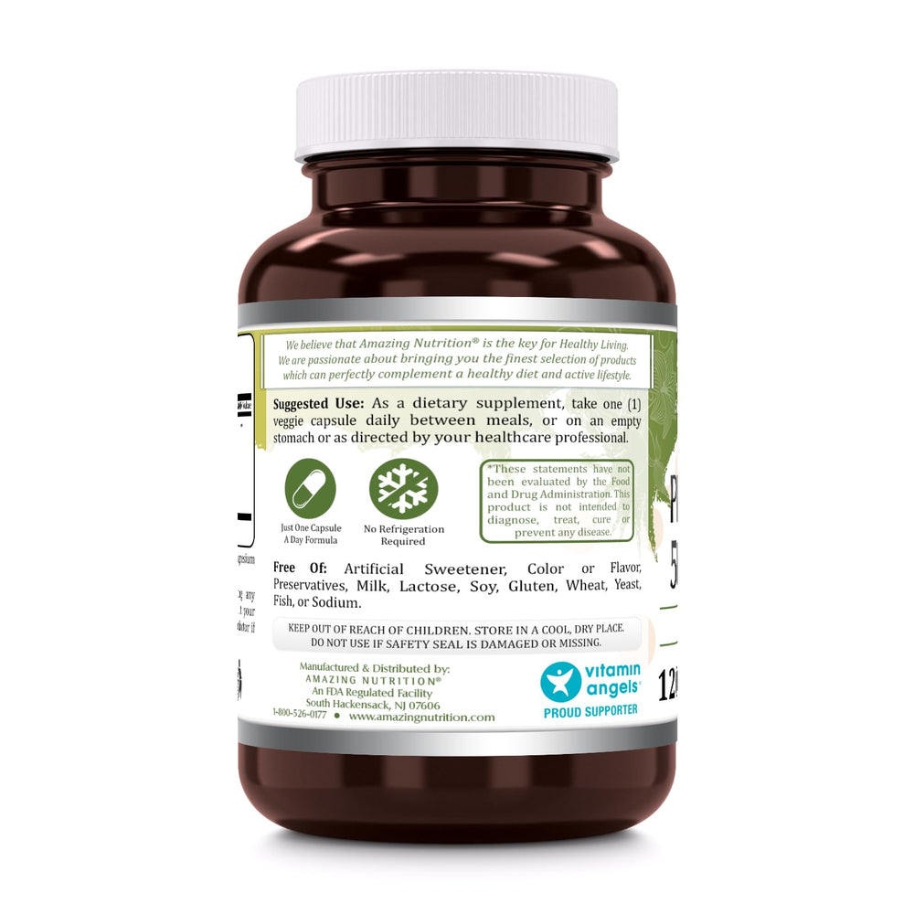 Graphic shows Amazing Flora's 10 probiotic strains.