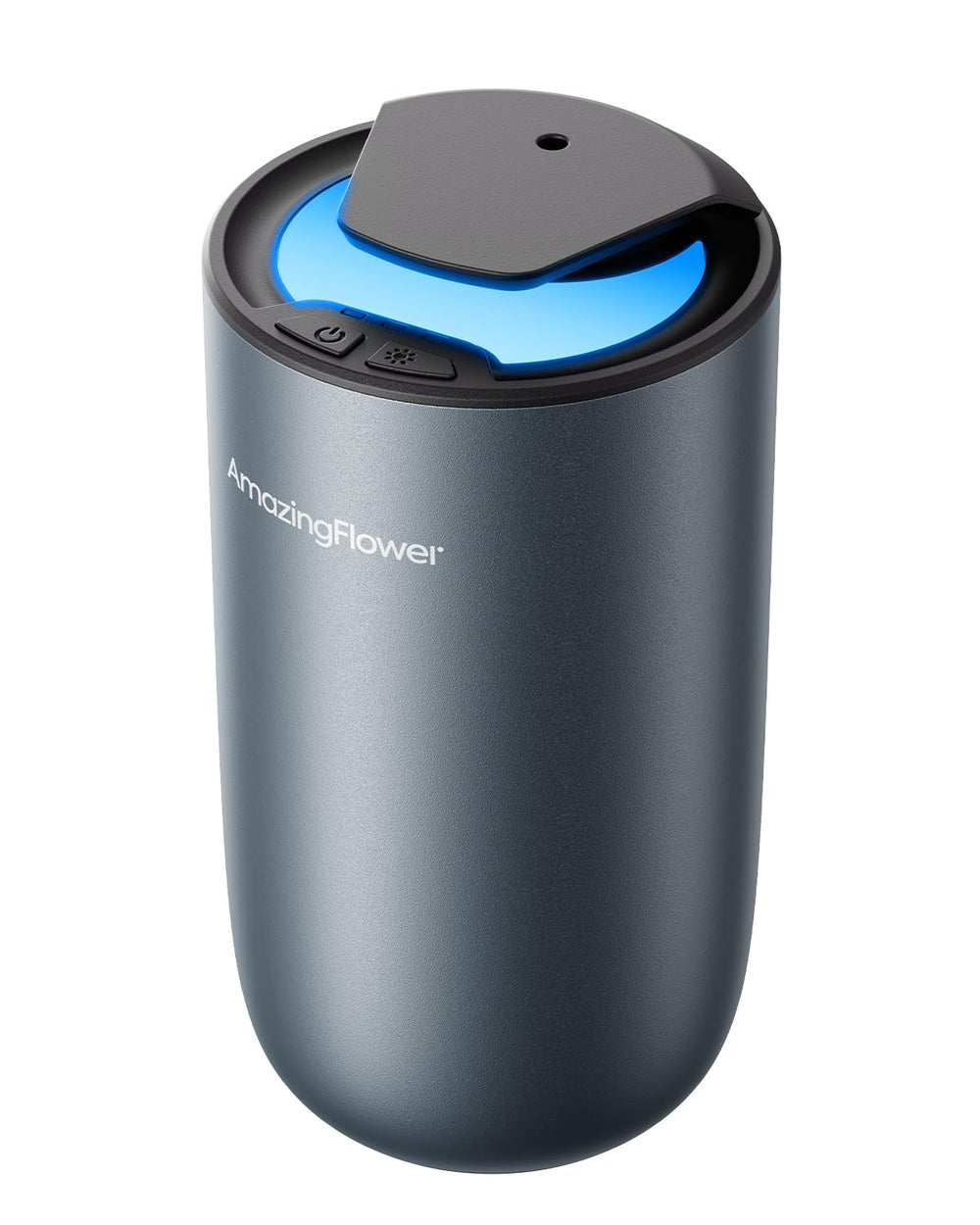 AMAZING FLOWER waterless diffuser front view illustrating compact design