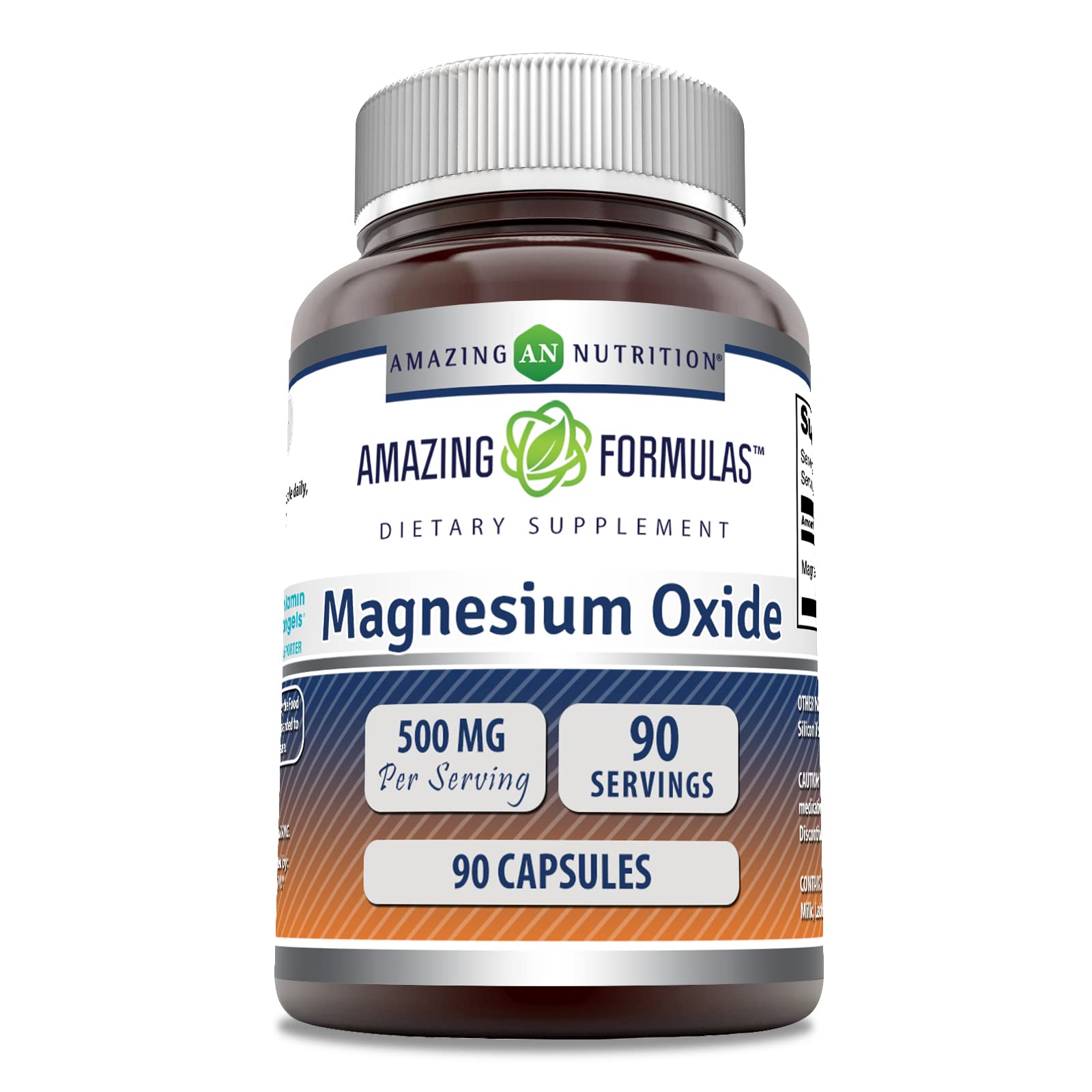 Amazing Formulas magnesium oxide bottle front for daily mineral support