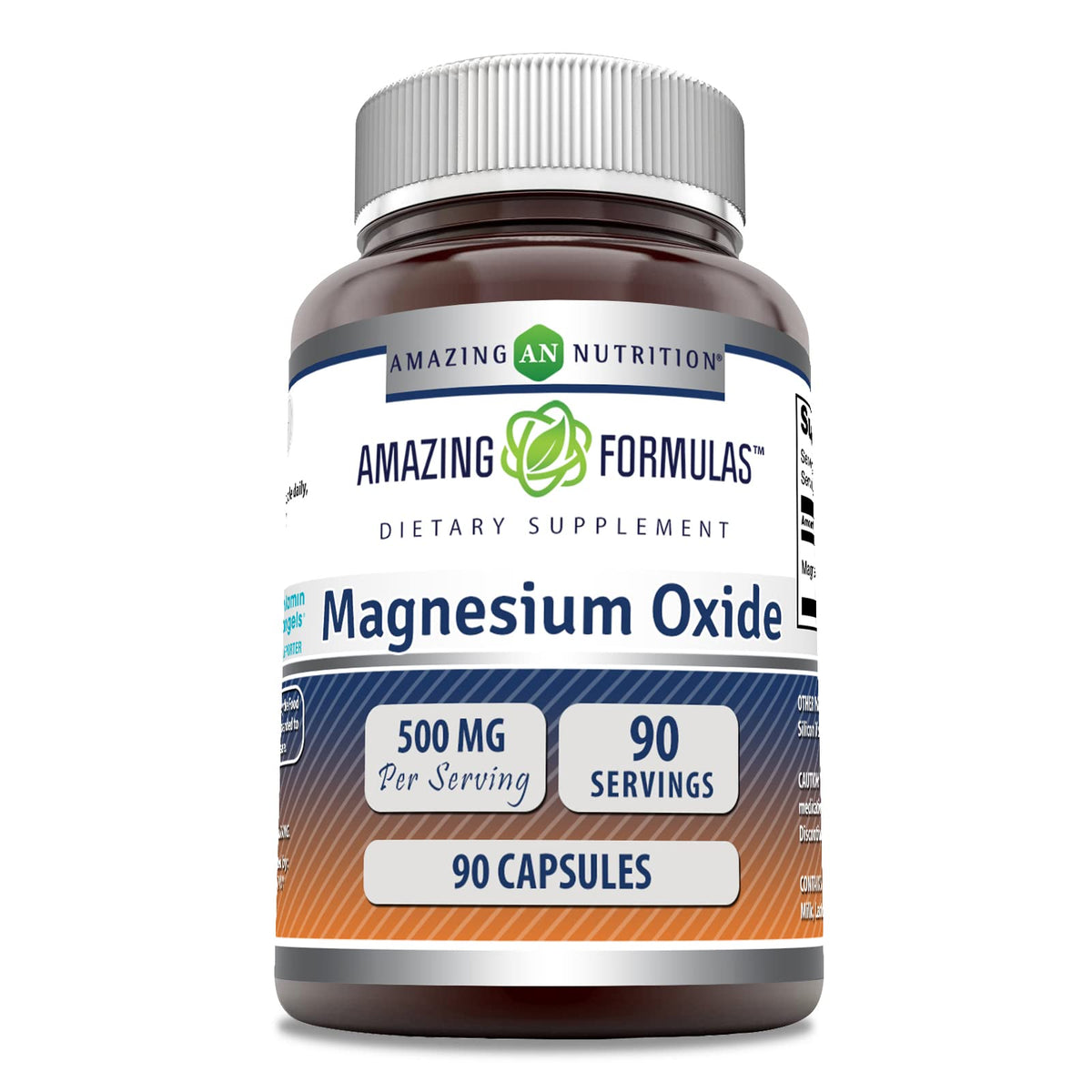 Amazing Formulas magnesium oxide bottle front for daily mineral support