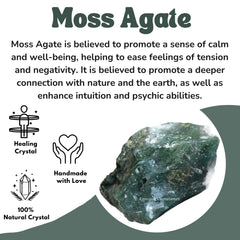 Amazing Gemstone 1lb moss agate packaging ready for gifting and storage