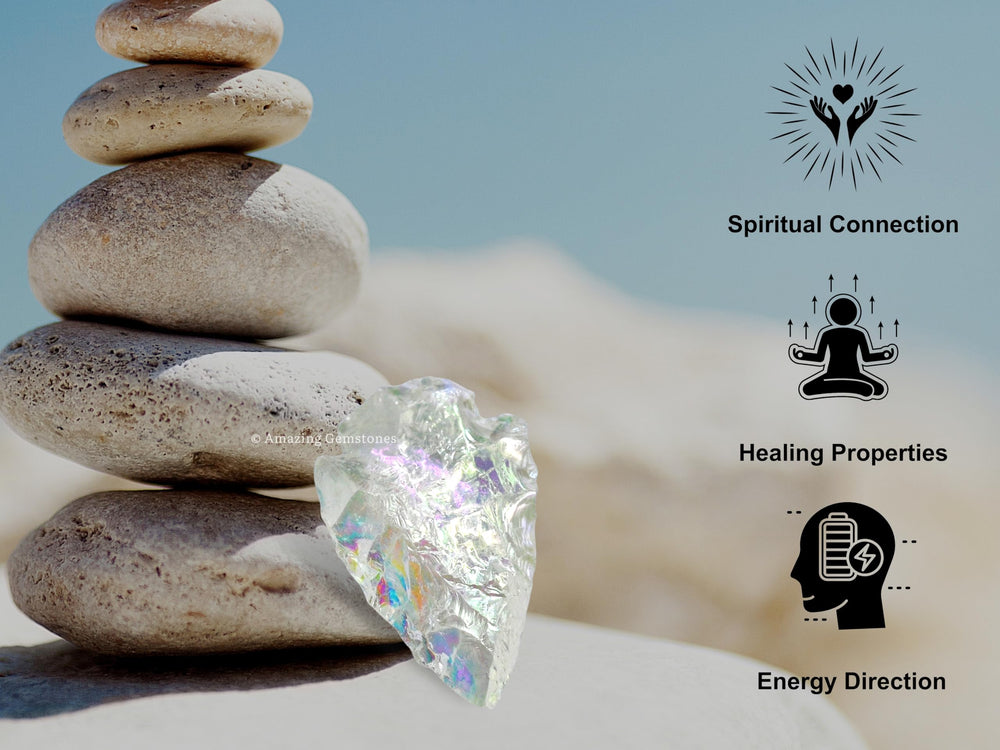 DIY jewelry making with Amazing Gemstone Angel Aura Quartz Arrowhead components