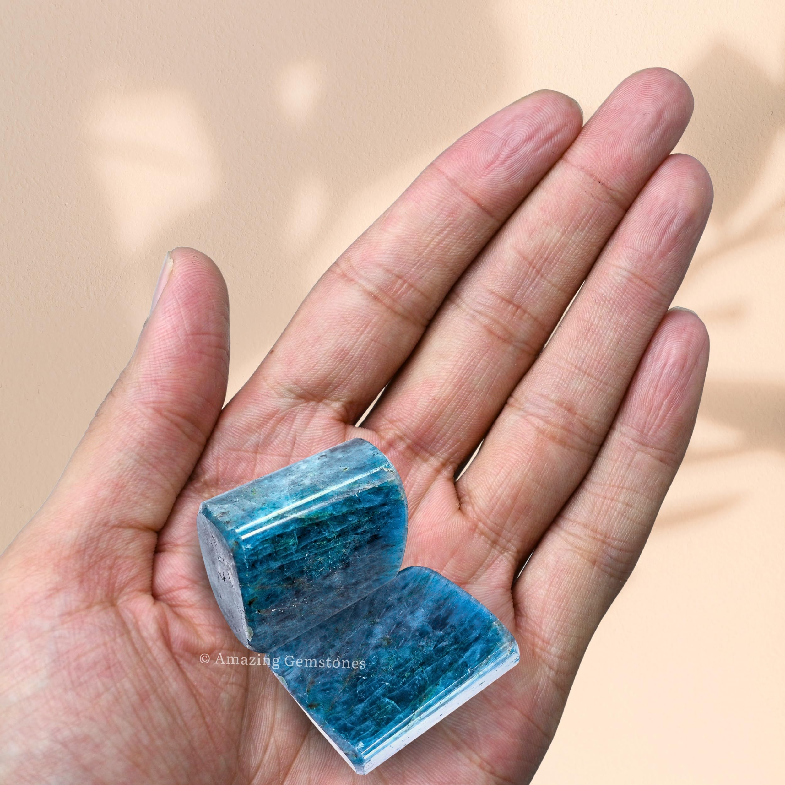 Amazing Gemstone apatite stones for meditation and mindful focus