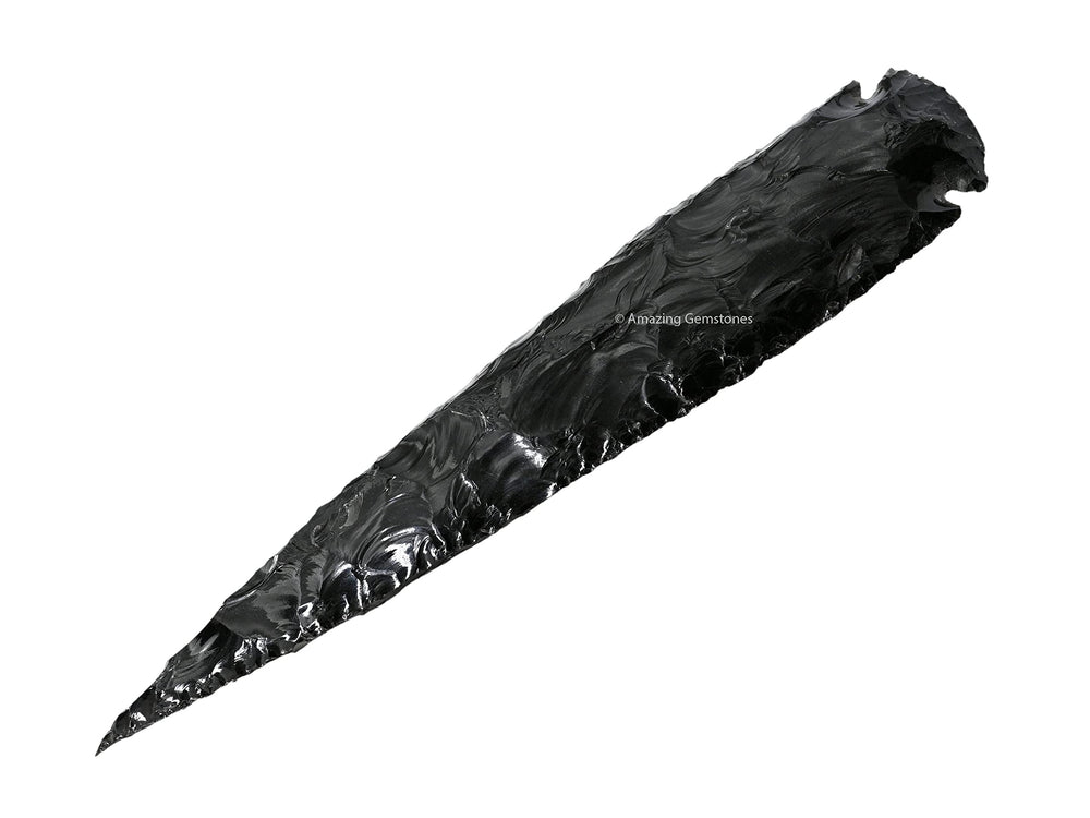 Amazing Gemstone velvet bag packaging for arrowhead authenticity and gifting