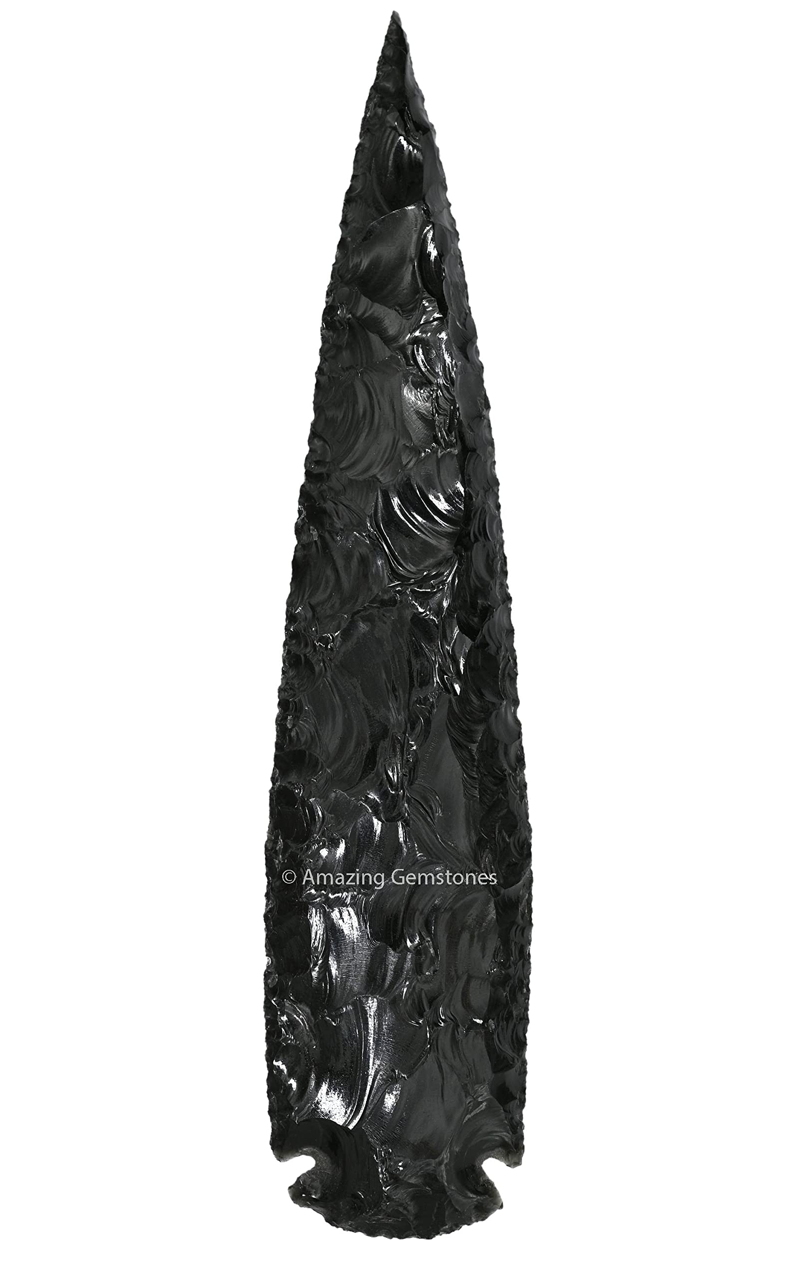 Amazing Gemstone black obsidian arrowhead pack for DIY jewelry projects.