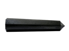 Amazing Gemstone Black Tourmaline Tower point detail showing energizing focus.