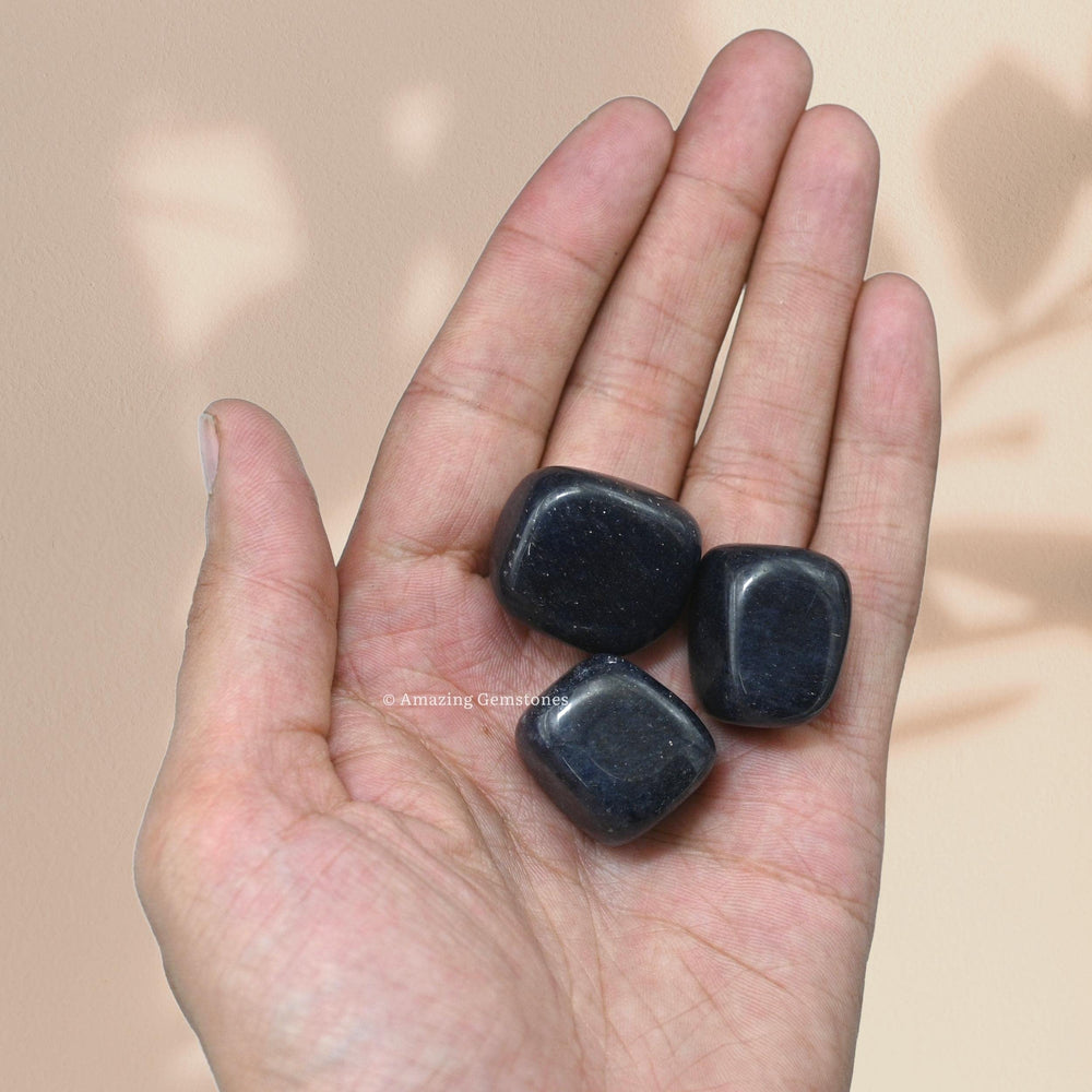 Amazing Gemstone blue aventurine stones for meditation practice