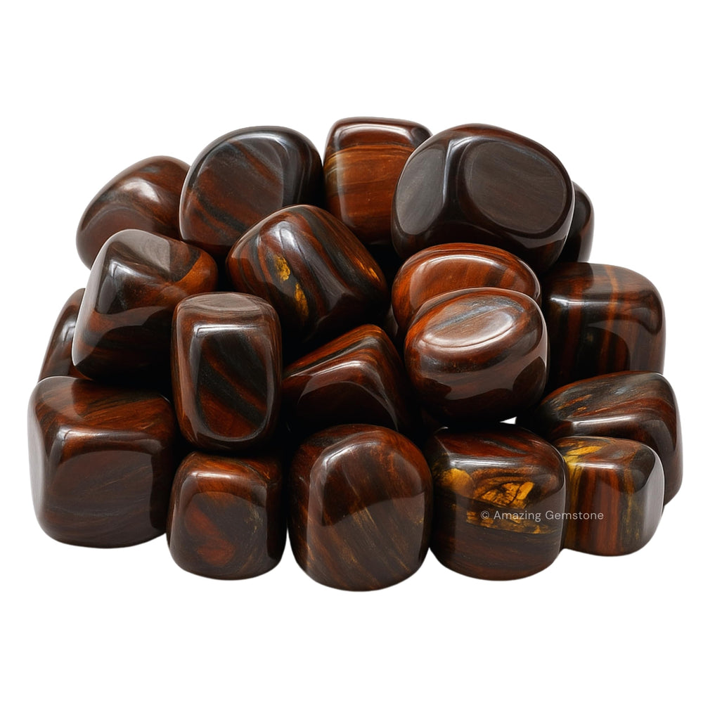 Amazing Gemstone bulk crystals iron tiger eye for crystal grids and display.