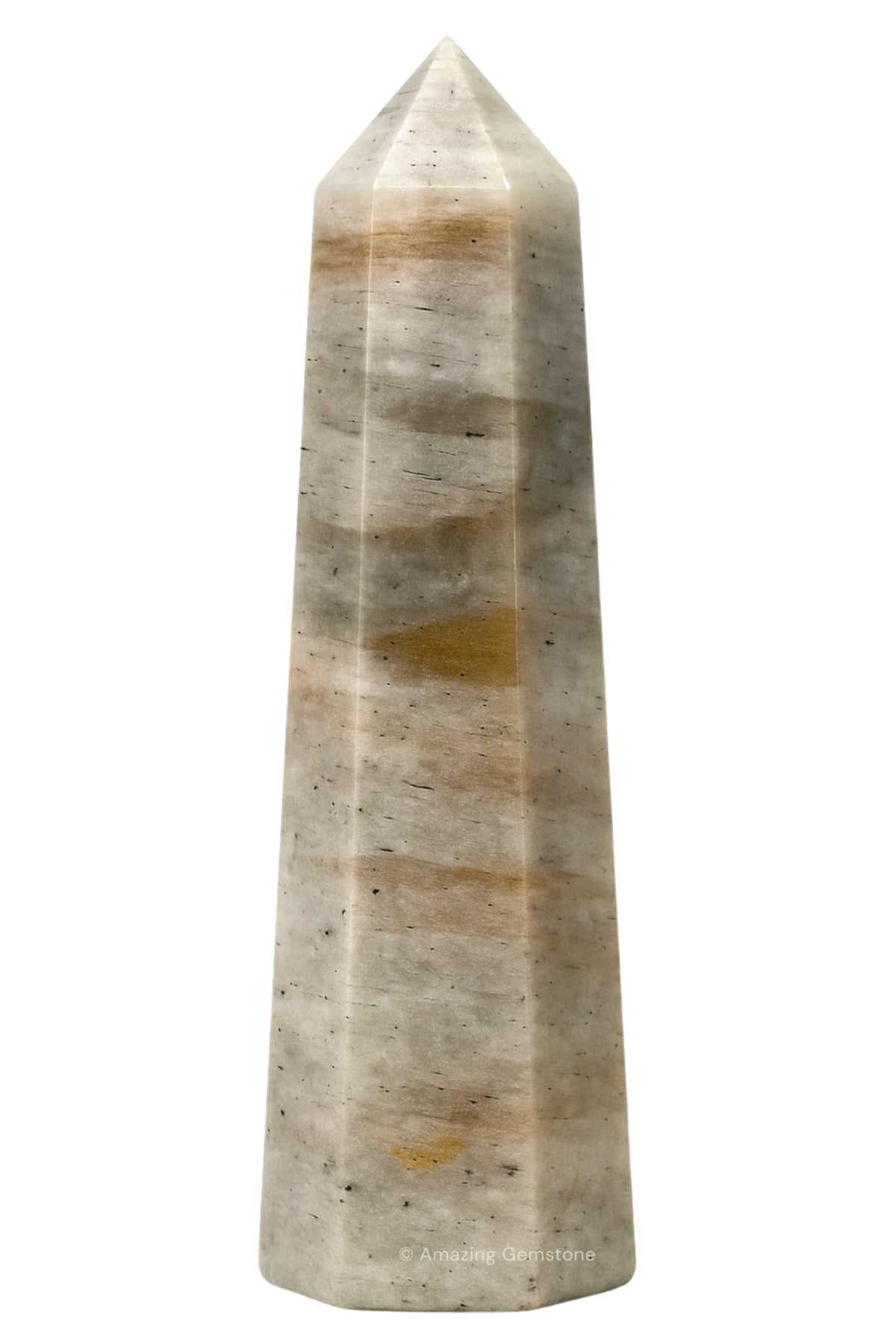 Amazing Gemstone Chrysoberyl Cats Eye Crystal Tower apex focus for energized spaces.