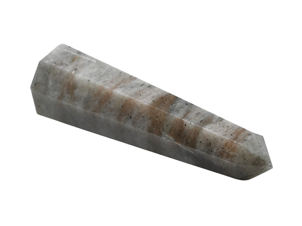 Amazing Gemstone Chrysoberyl Cats Eye Crystal Tower energy uplift for meditation and balance.
