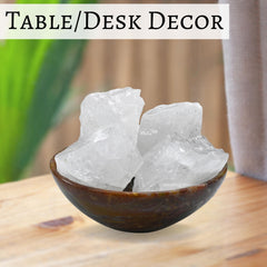 Amazing Gemstone Clear Quartz crystal used in DIY tumbling and crafts.