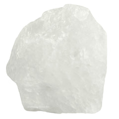 Amazing Gemstone Clear Quartz rough stone with natural facets for chakra balance.