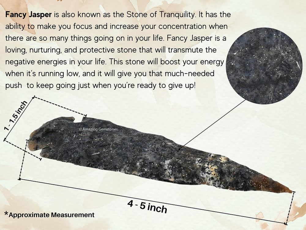 Amazing Gemstone crystal jasper arrowhead pack for art projects