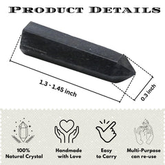 Amazing Gemstone Crystal Points natural facets ideal for DIY crafts and home decor.