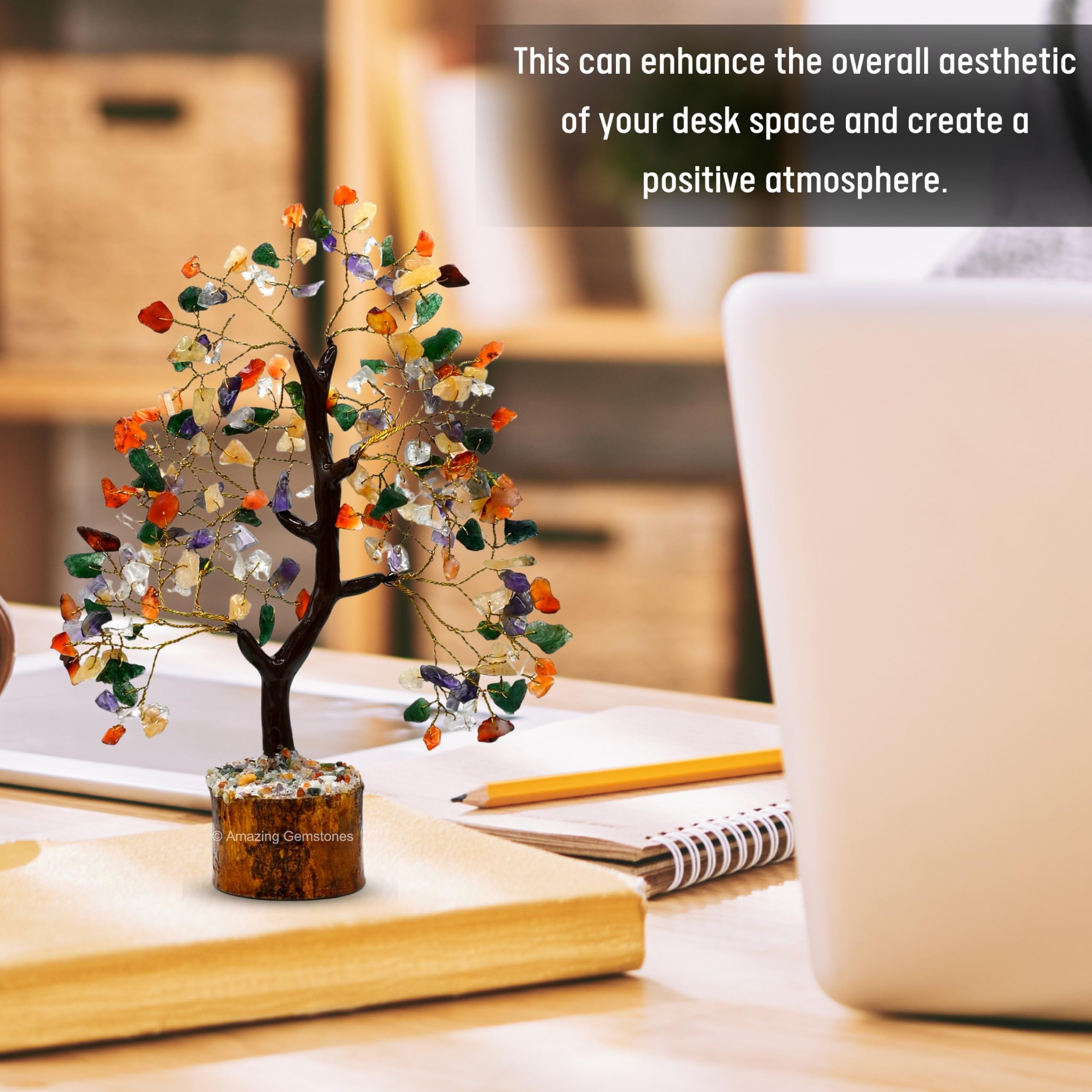 Amazing Gemstone Crystal Tree gift packaging ideal for gifting.