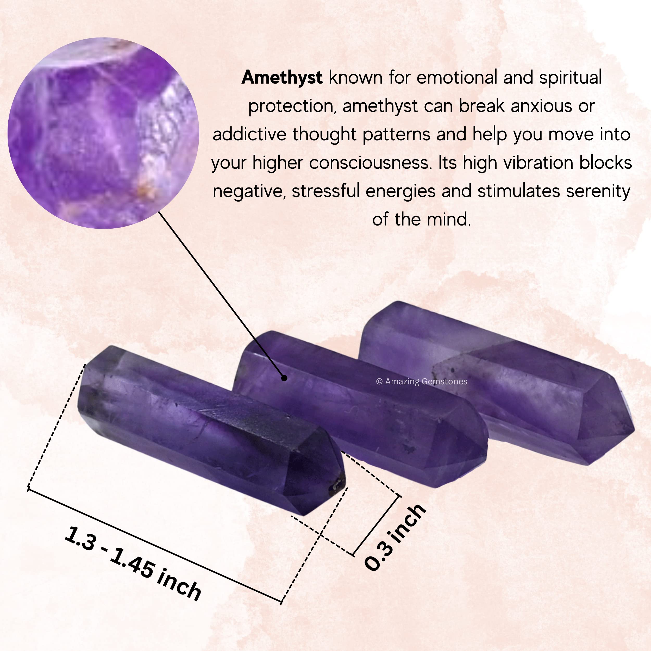 Amazing Gemstone DIY crafting crystals for projects and decor