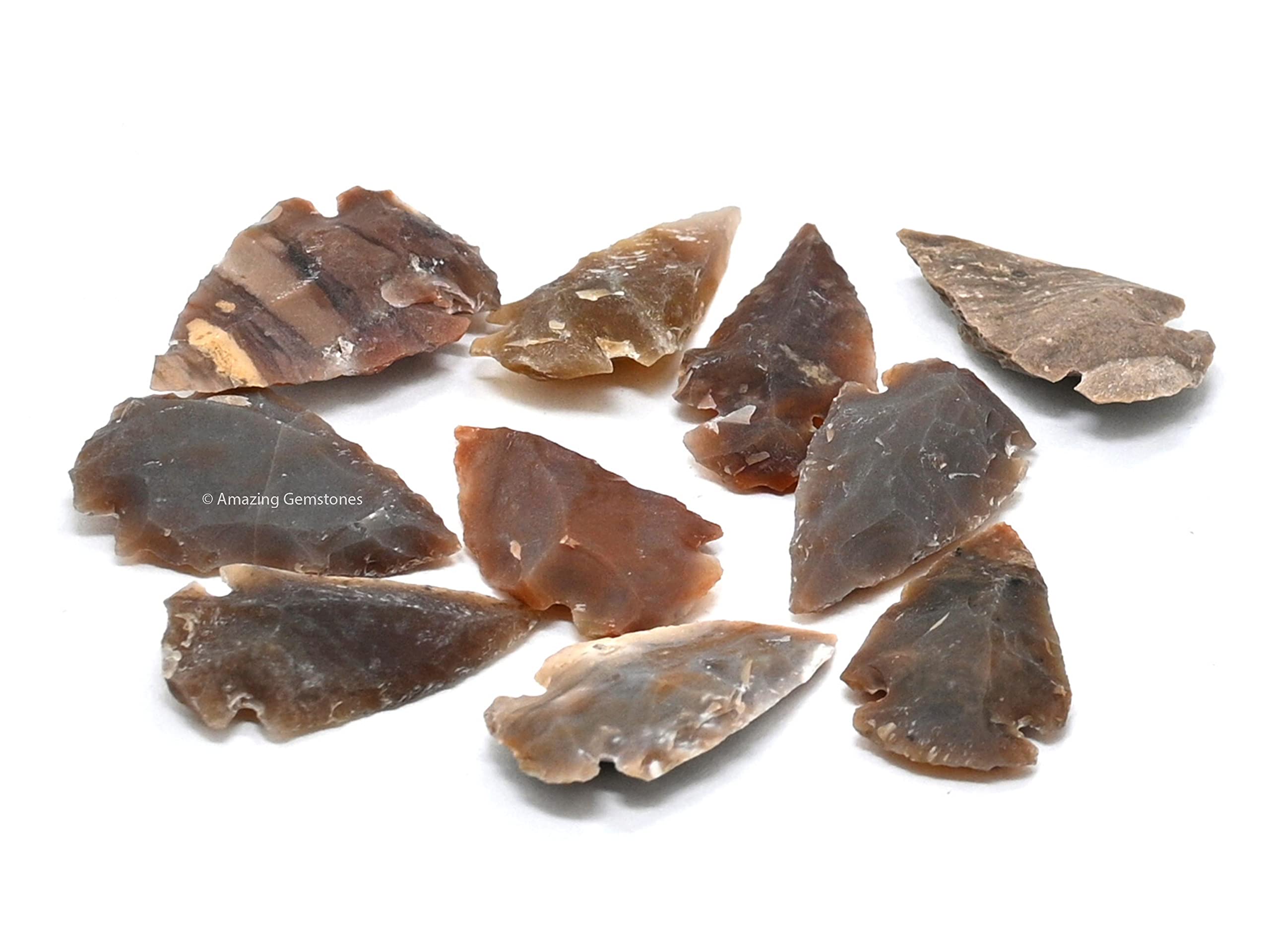DIY jewelry crafting with Amazing Gemstone jasper arrowheads for unique accents.