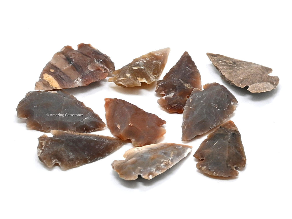 DIY jewelry crafting with Amazing Gemstone jasper arrowheads for unique accents.