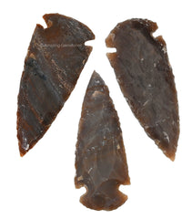 Amazing Gemstone Fancy Jasper arrowhead with earthy tones, ideal for DIY jewelry projects