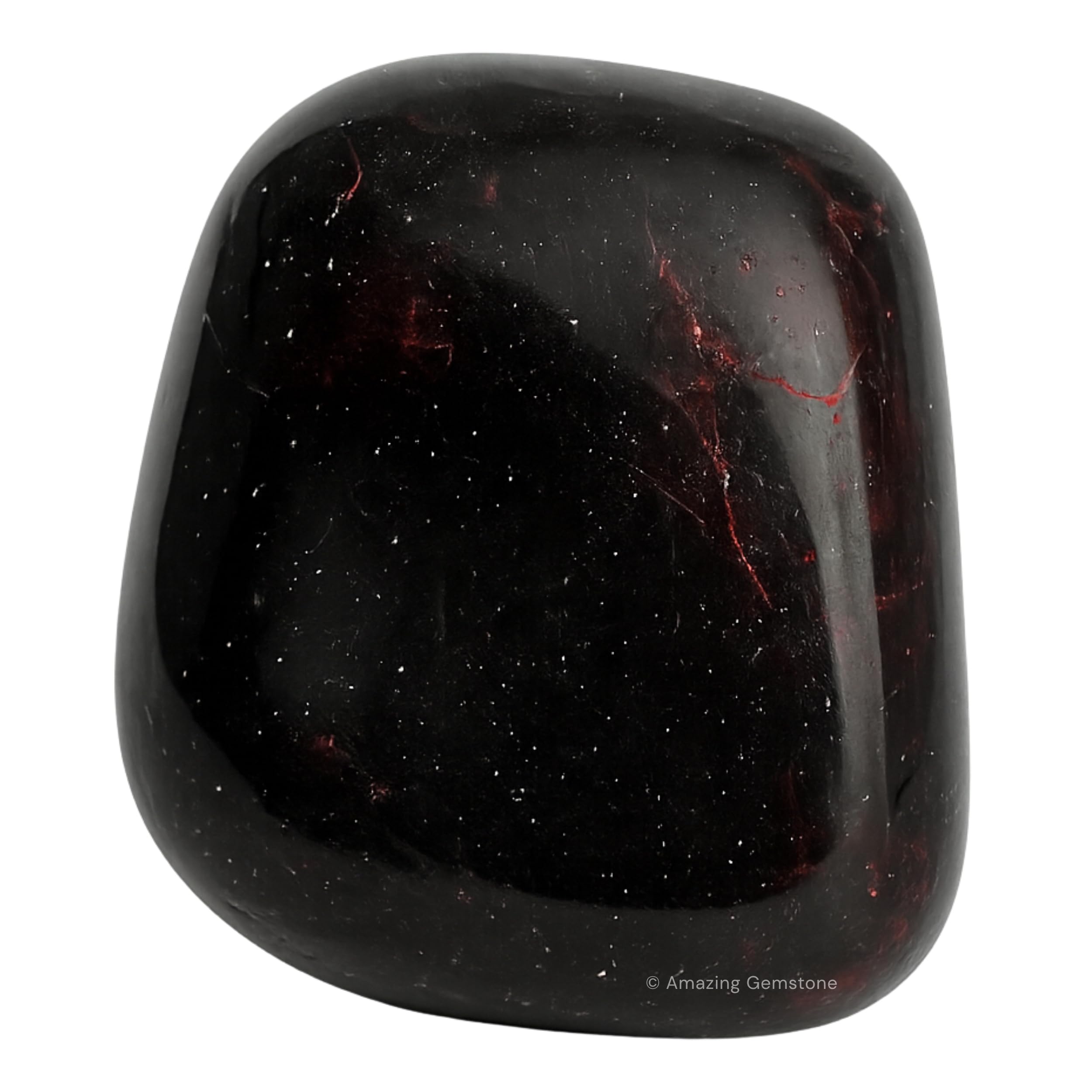 Amazing Gemstone Garnet polished rocks for display and meditation balance