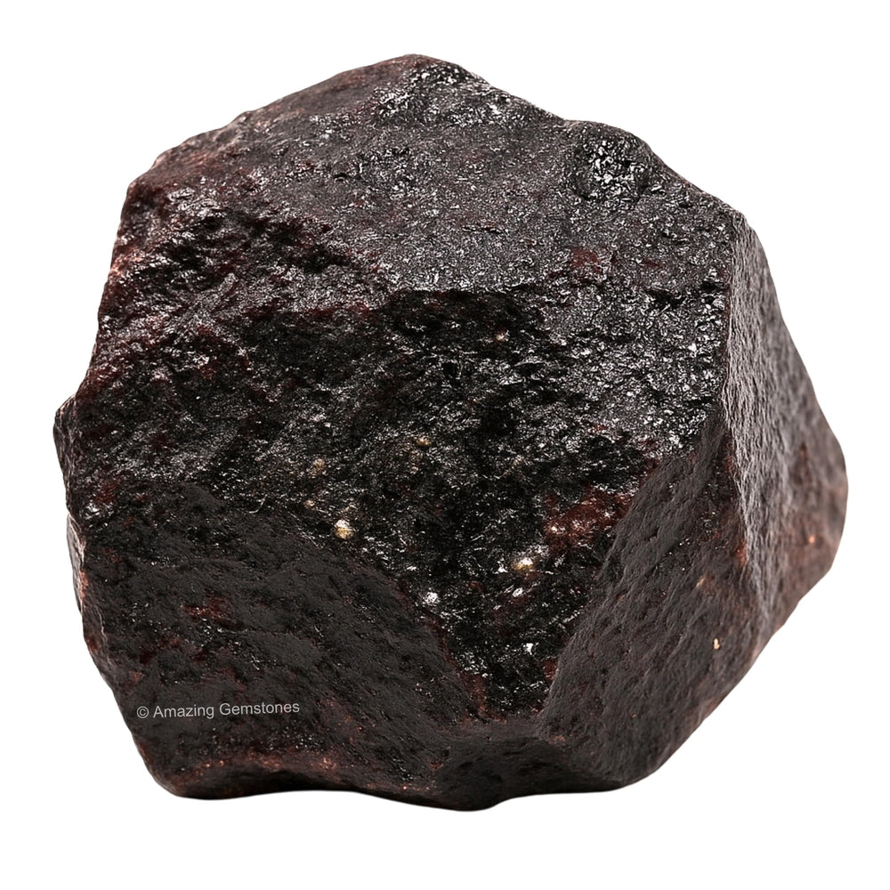 Amazing Gemstone Garnet rough stone for DIY tumbling and meditation focus.
