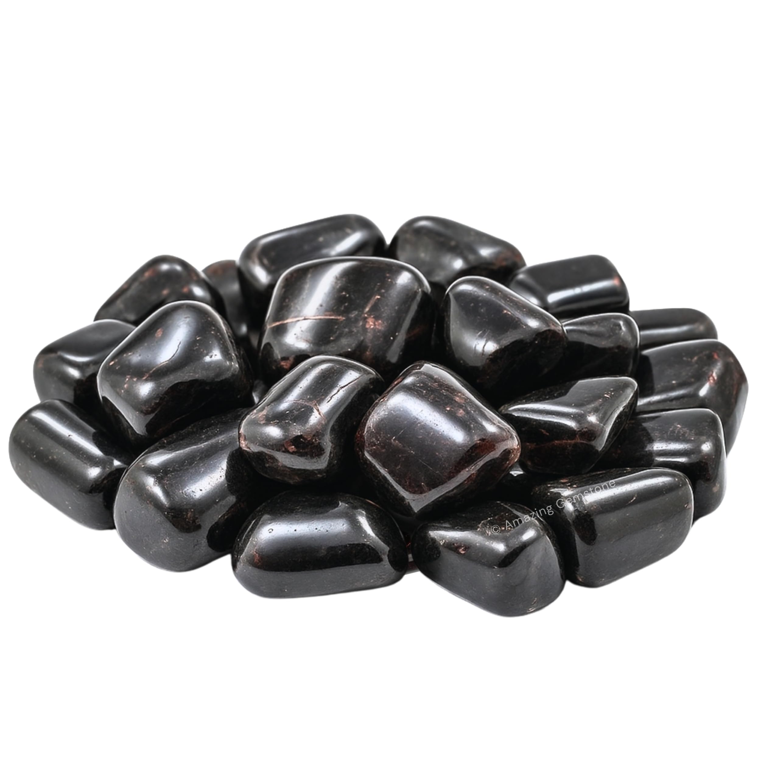 Amazing Gemstone Garnet tumbled stones add elegance to crystal displays