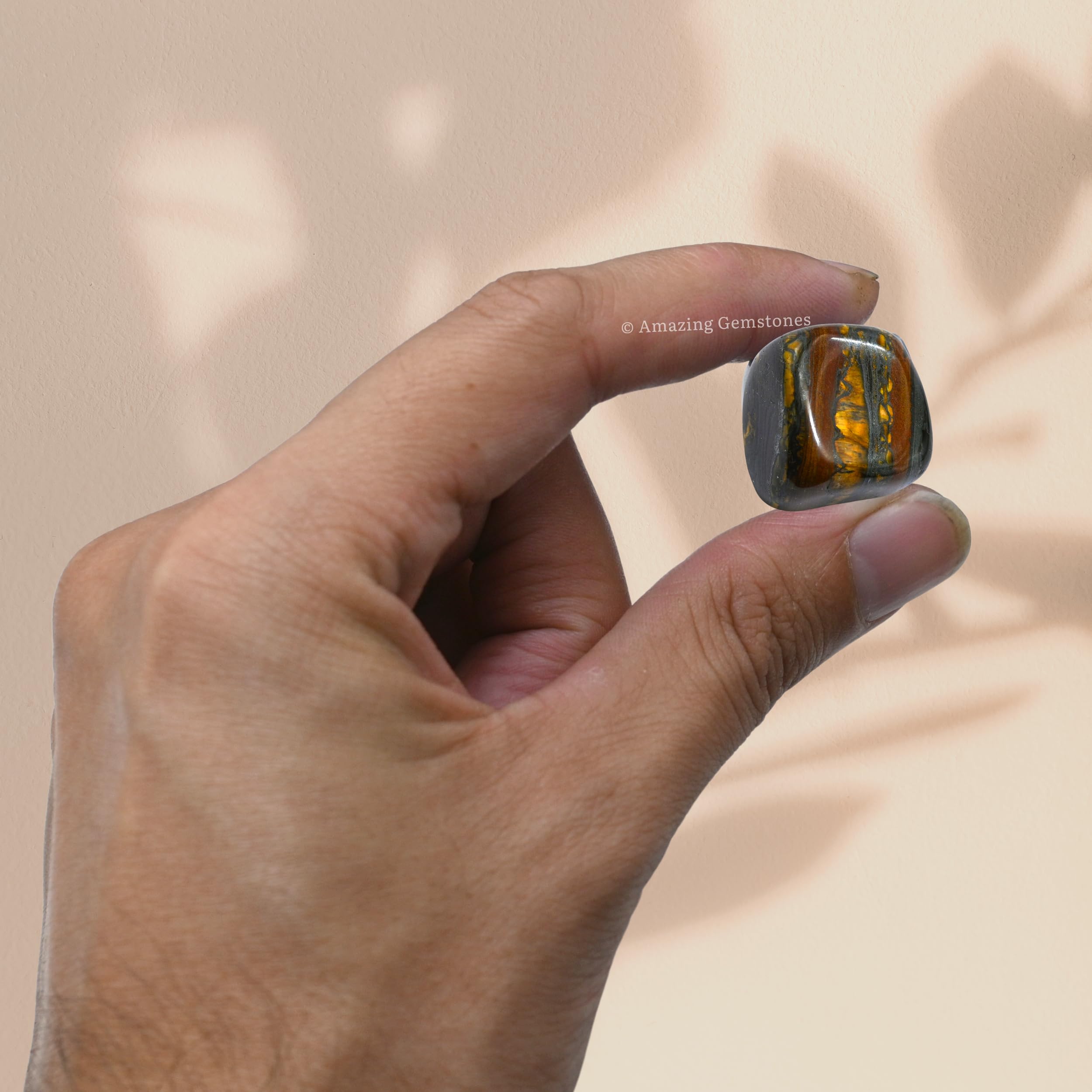 Amazing Gemstone gemstone sets iron tiger eye with elegant shimmer.