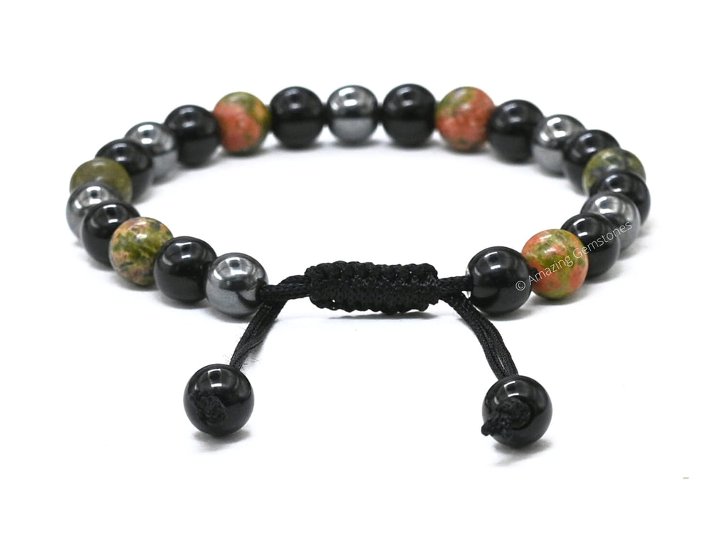 Amazing Gemstone Health Bracelet adjustable strap for comfortable all-wrist fit