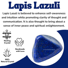 Amazing Gemstone Lapis Lazuli gemstone sets for crystal enthusiasts.