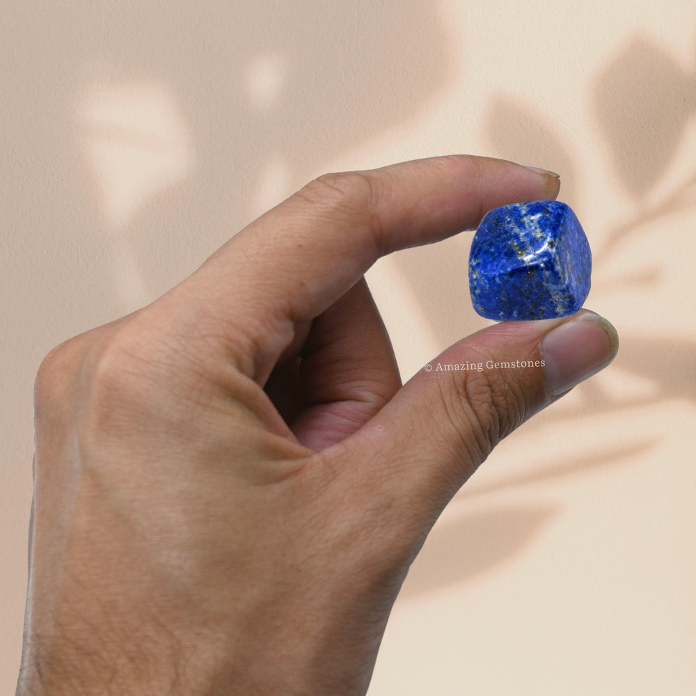 Amazing Gemstone Lapis Lazuli meditation stones for mindful practice.