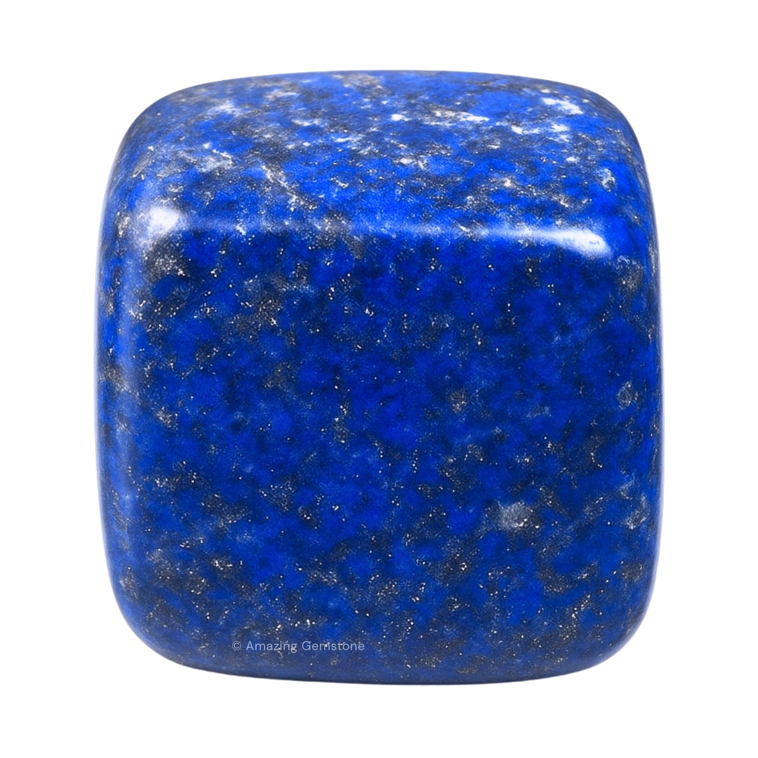 Amazing Gemstone Lapis Lazuli polished rocks for meditation and energy balance.