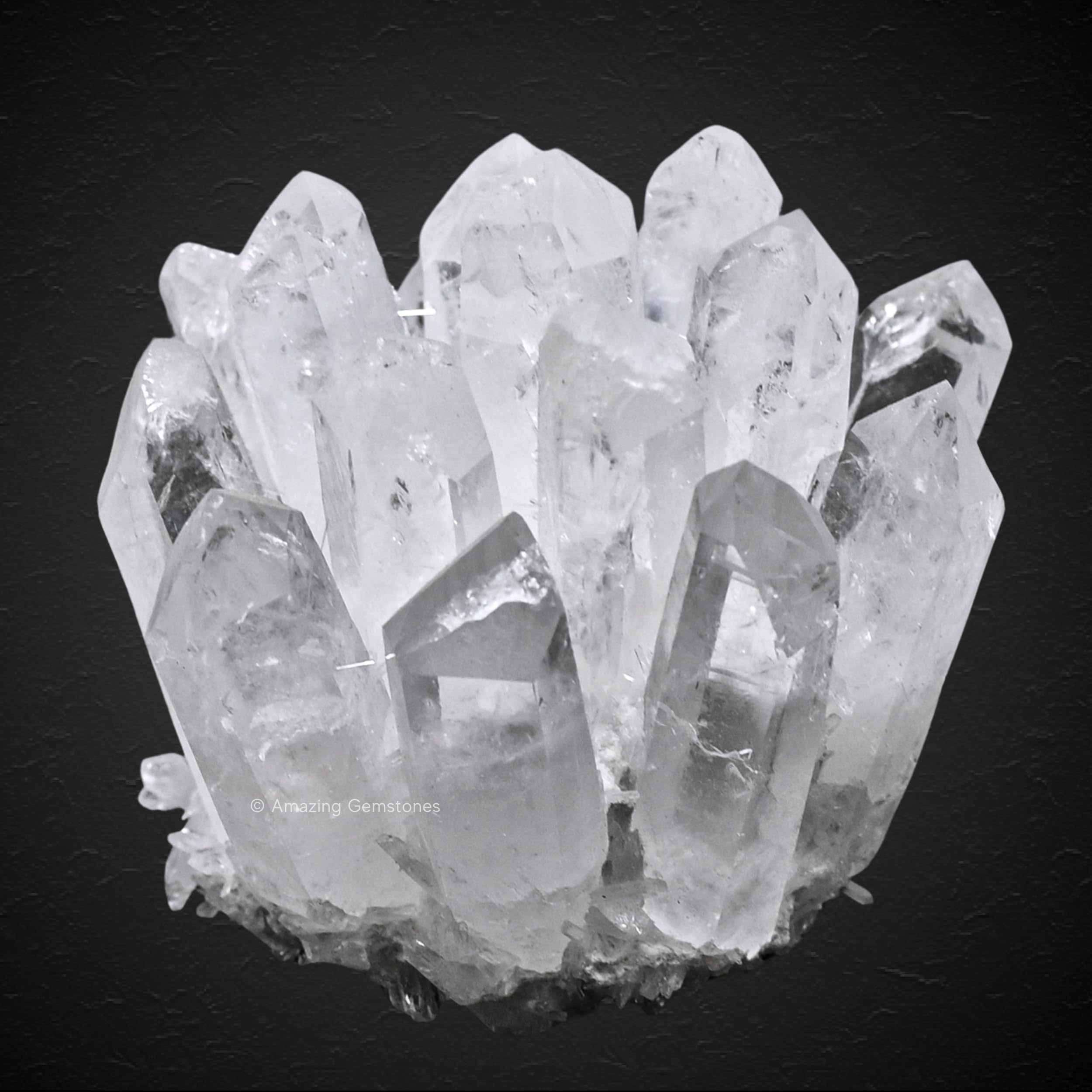Large crystal cluster that pairs with other gemstones.