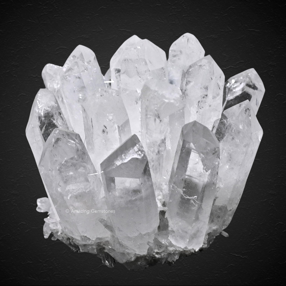 Large crystal cluster that pairs with other gemstones.