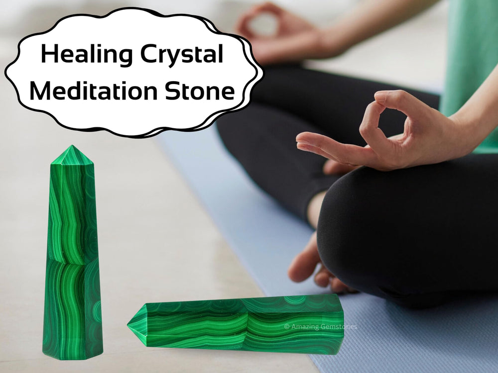 Amazing Gemstone Malachite Room Energy helps create balanced atmosphere