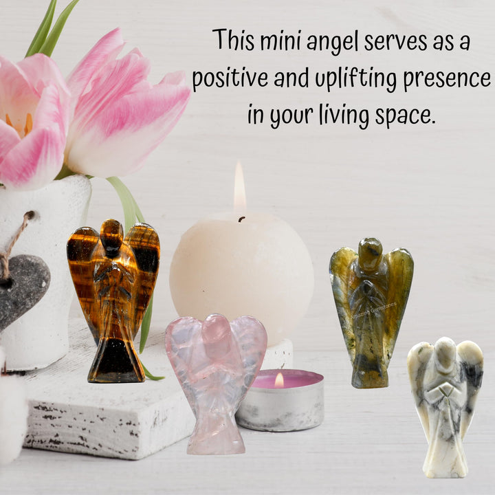 Amazing Gemstone Mother’s Day gift angel with thoughtful display option.