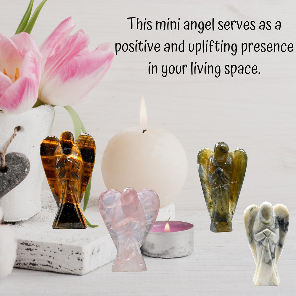 Amazing Gemstone Mother’s Day gift angel with thoughtful display option.