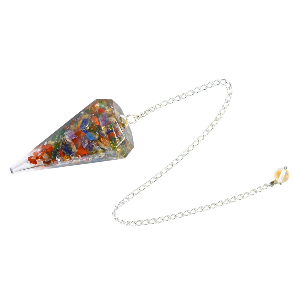 Amazing Gemstone pendulum demonstrates true pendulum motion for clearer reads