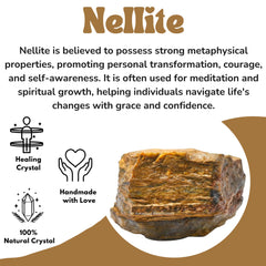Amazing Gemstone Nellite certificate packaging image emphasizes authenticity and gift-ready presentation.