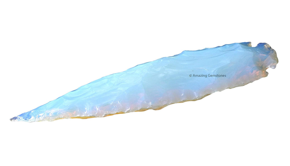 Amazing Gemstone opalite arrowhead sized 4-5 inches for DIY projects