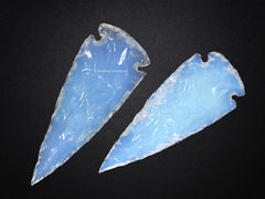 Amazing Gemstone Opalite arrowhead ready for DIY jewelry making and decorative displays.